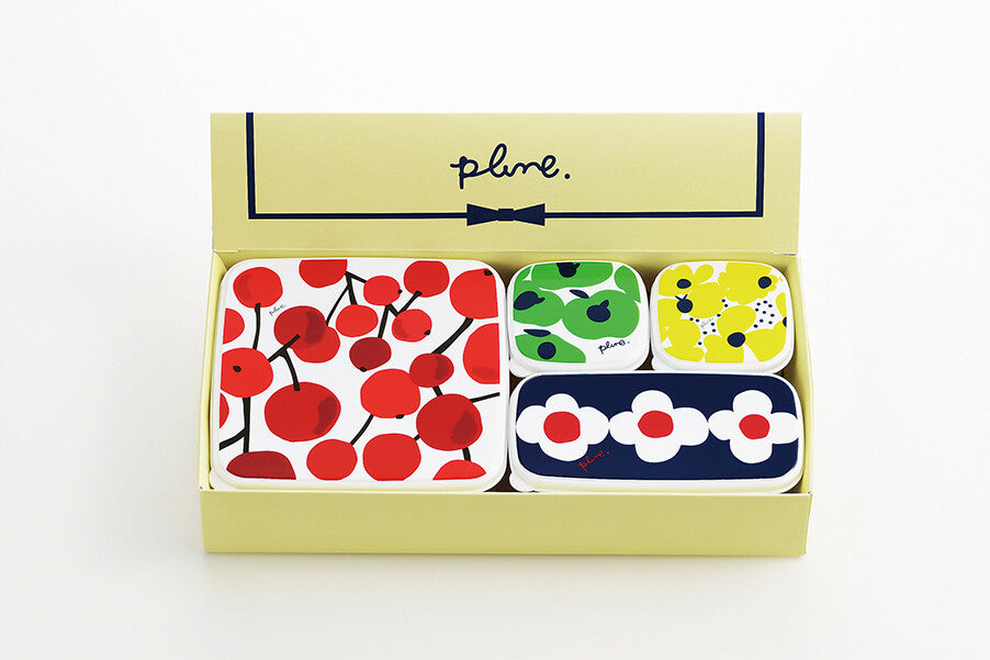 Plune Sealed Storage Container 4pc Set B