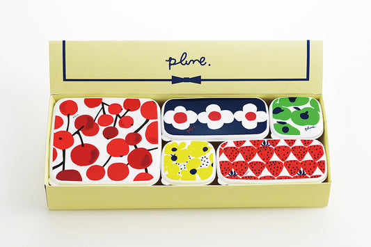 Plune Seal Container 5-Piece Set 130ml 290ml 610ml