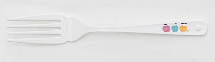 Plune Enamel Salad Fork