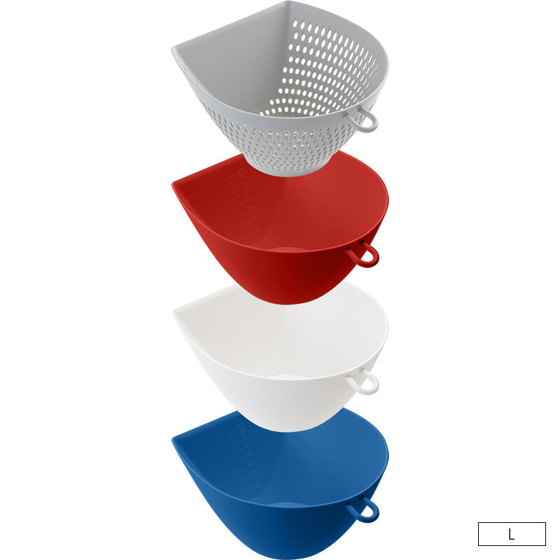 Akebono Dustpan-Shaped Colander Bowl