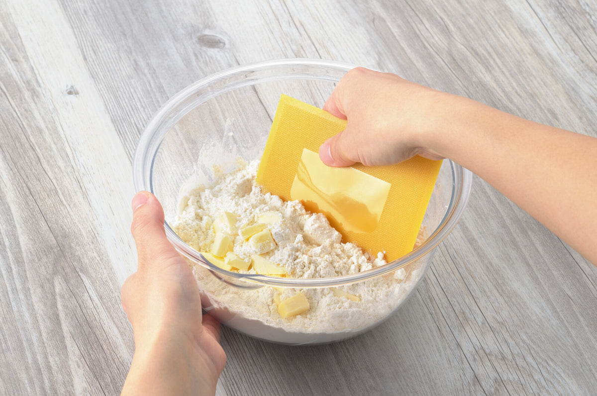 Yoshikawa Embossed Dough Scraper SJ2900