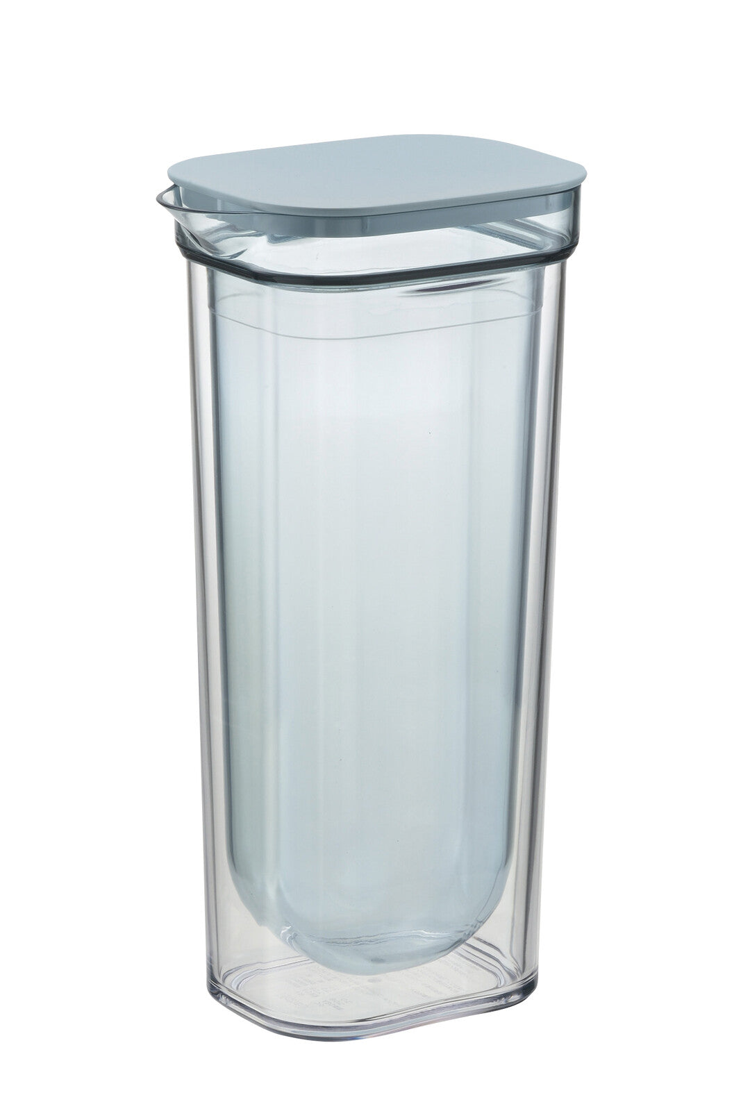 Richell Double Wall Carafe Water Pitcher 1L Blue