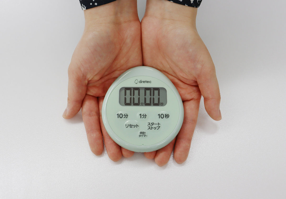 Dretec Waterproof Timer with Clock Green T-611