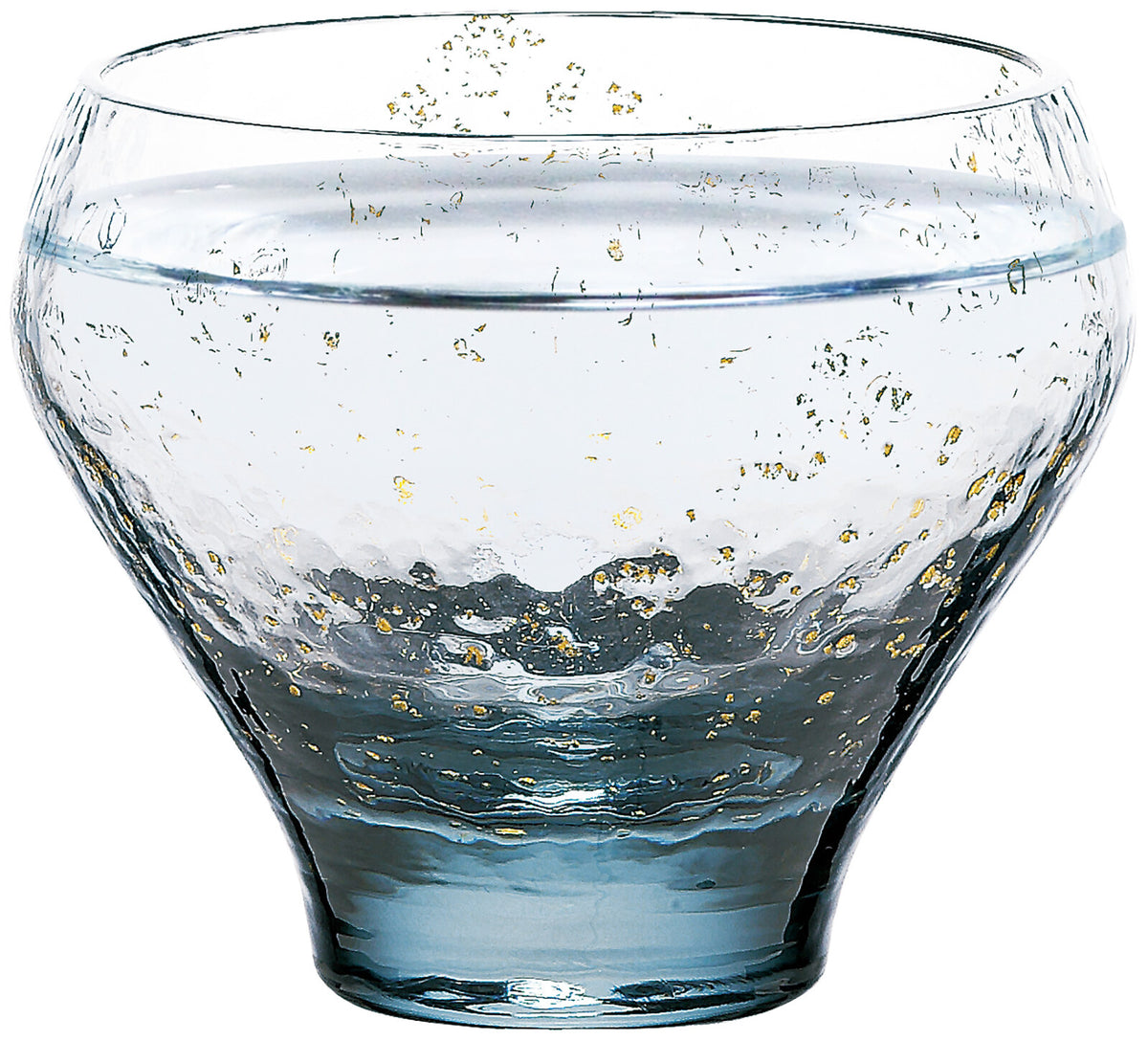 Toyo-Sasaki Glass Edo Glass Yachiyo Kiln Sake Cup Iron Navy 10365LBS