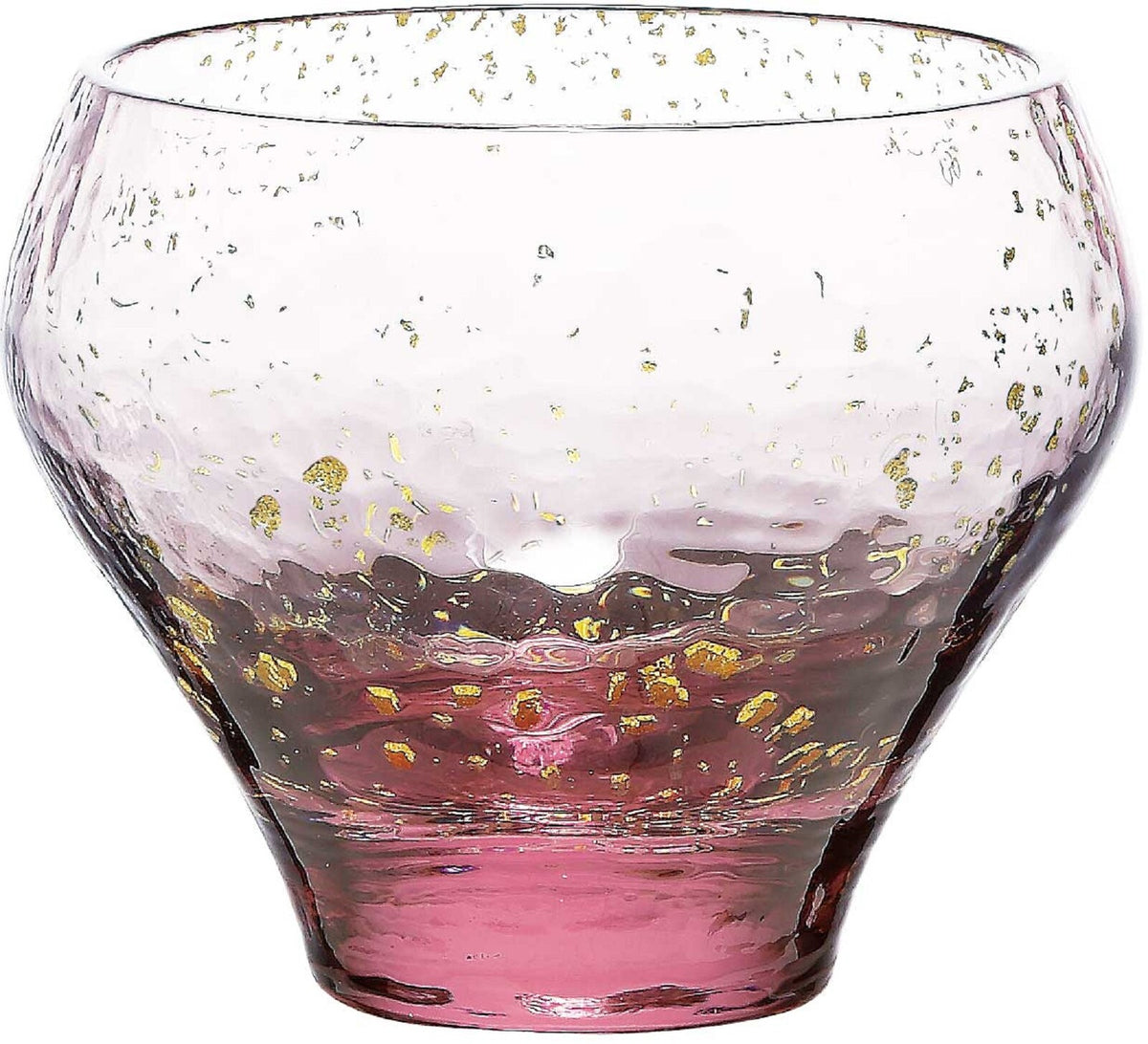Toyo-Sasaki Glass Edo Glass Yachiyo Kiln Sake Cup Plum Purple 10365PAM