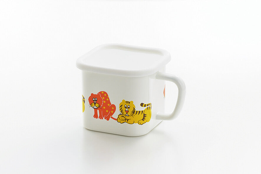 Aderia Retro Enamel Multi Square Pot Zoomate ADR-35