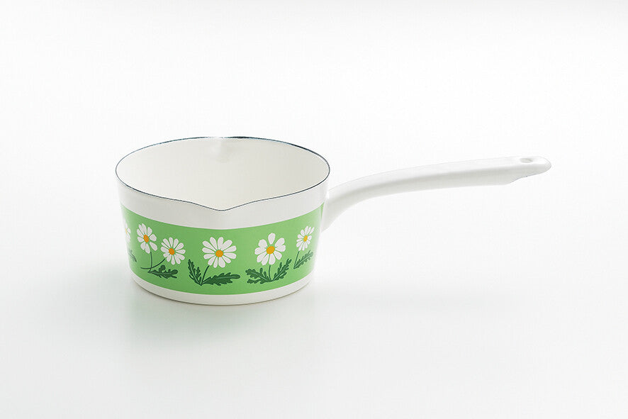 Plune Aderia Retro IH Enamel Milk Pan 15cm