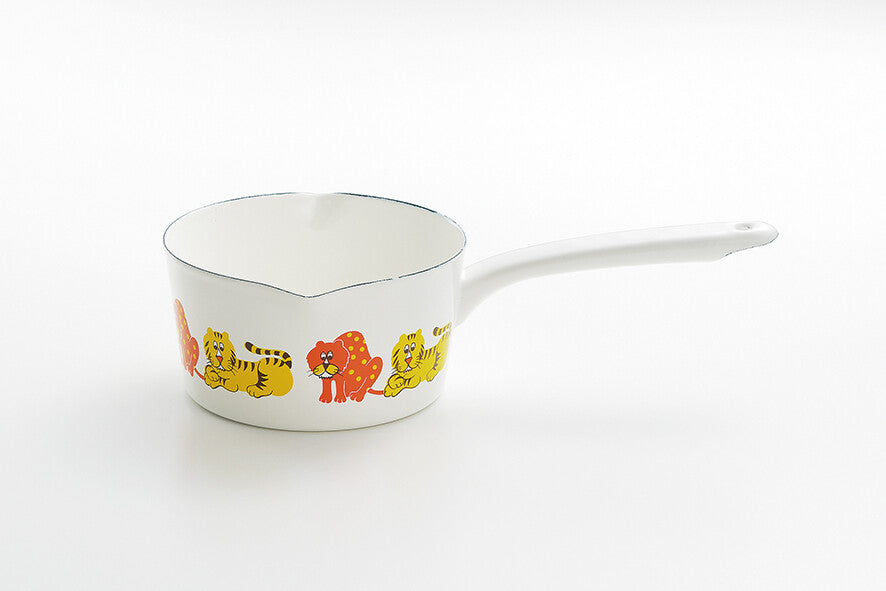 Plune Aderia Retro IH Enamel Milk Pan 15cm