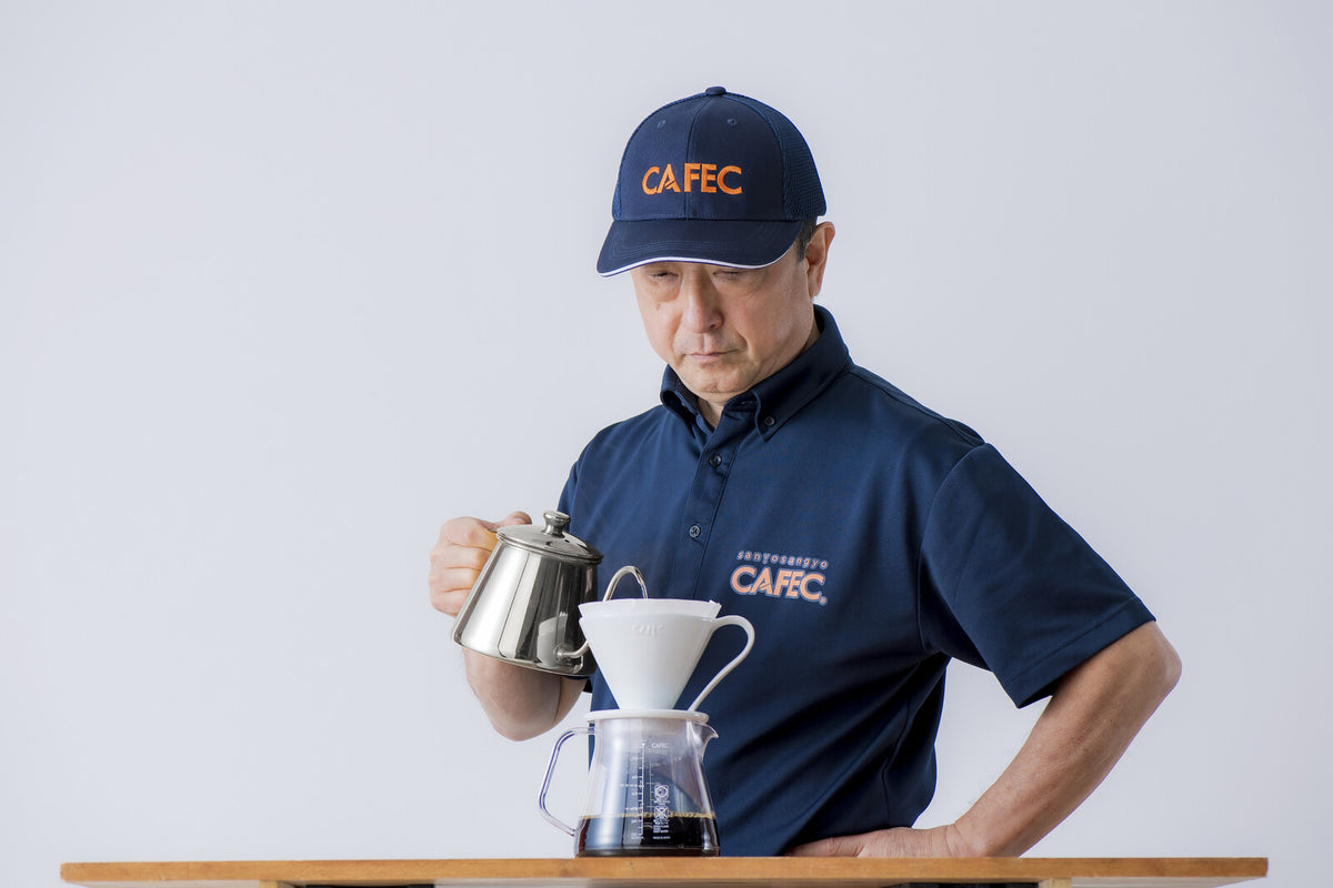 CAFEC Tsubame Pro Ultra-Thin Spout Pour Over Coffee Kettle 750ml TBM-750
