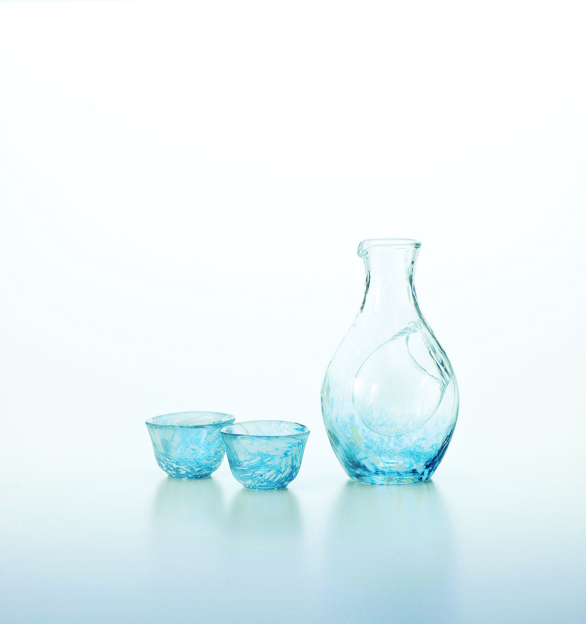 Toyo-Sasaki Glass Cold Sake Set G604-M70