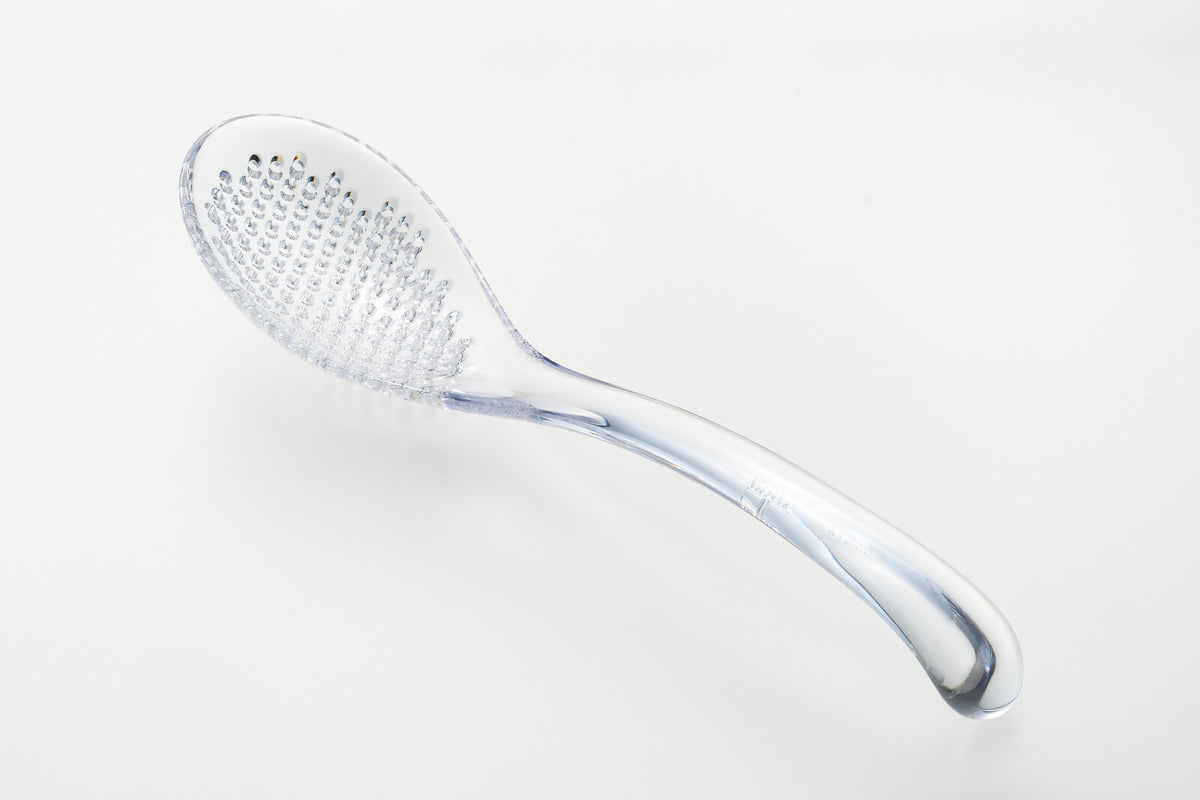 Yoshikawa Clear Perforated Renge Scoop Spoon Large SJ3474
