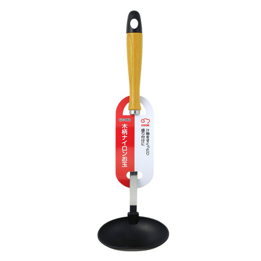 Wahei Freiz Nylon Ladle with Wooden Handle GC-060