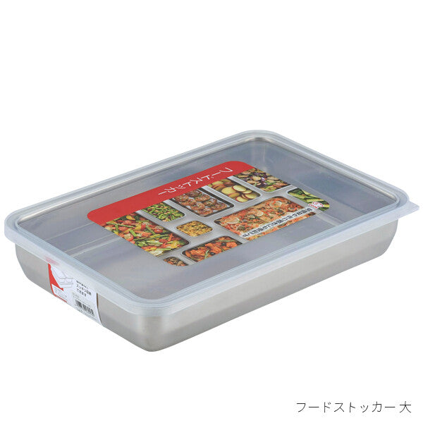Wahei Freiz Stainless Steel Food Storage Container Large GC-253
