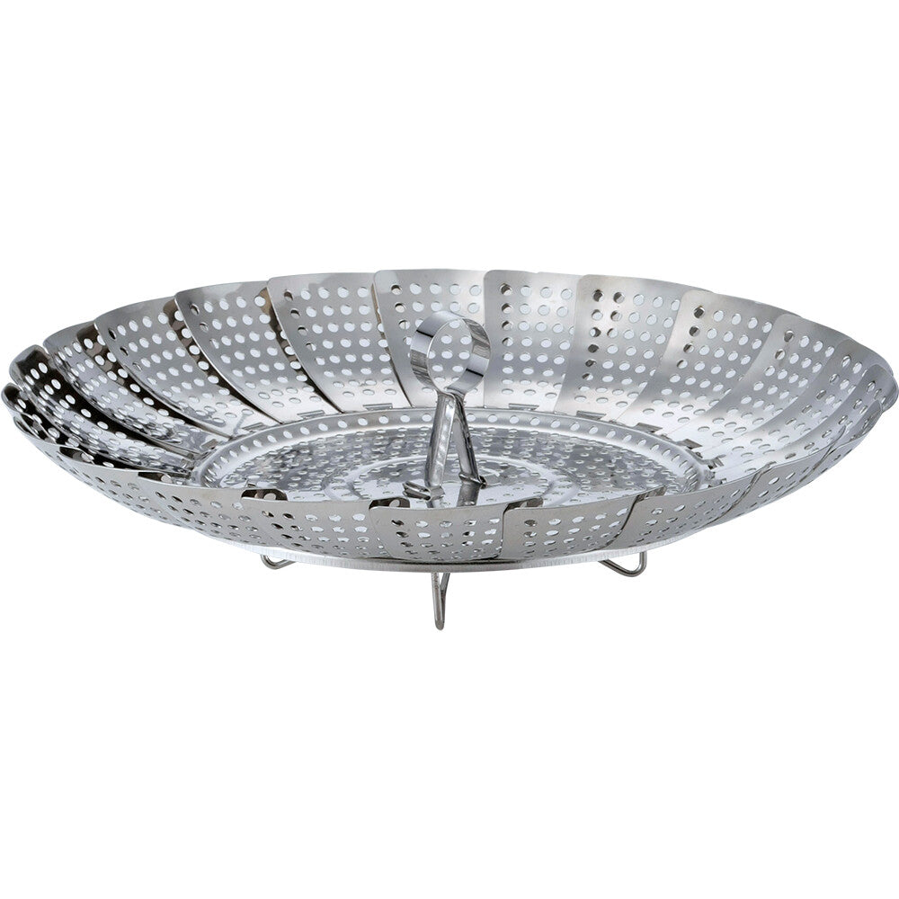 Wahei Freiz G-Cook Expandable Steamer Basket Large Stainless Steel GC-178