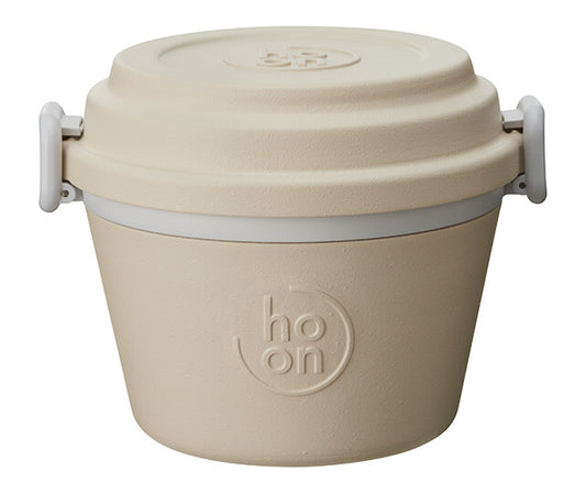 Orugo Bucket Lunch Jar 550ml Beige LJB-55