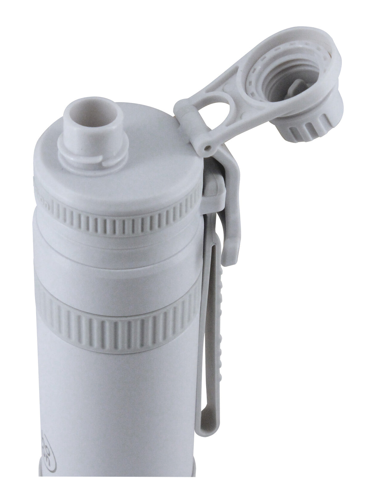 Orugo Grab Flask Water Bottle 500ml White GF-50WH