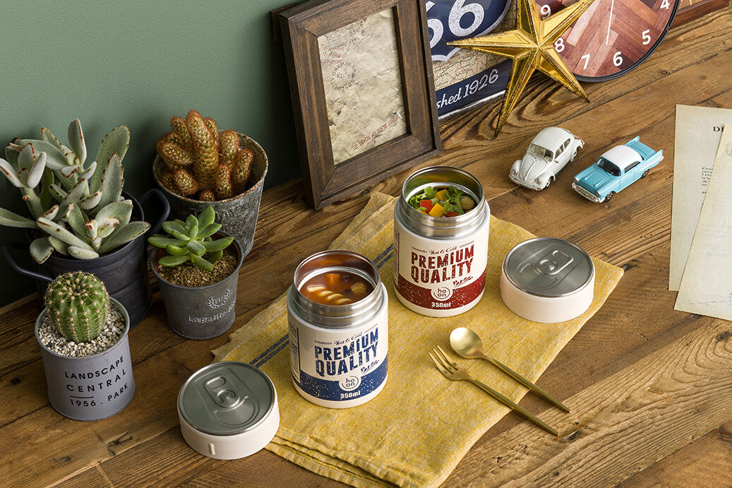 Orugo Tin Can Jar 350ml Red JTC-35RD