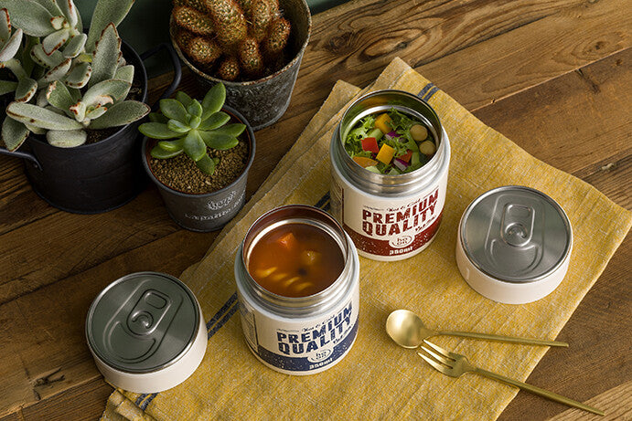 Orugo Tin Can Jar 350ml Navy JTC-35NV