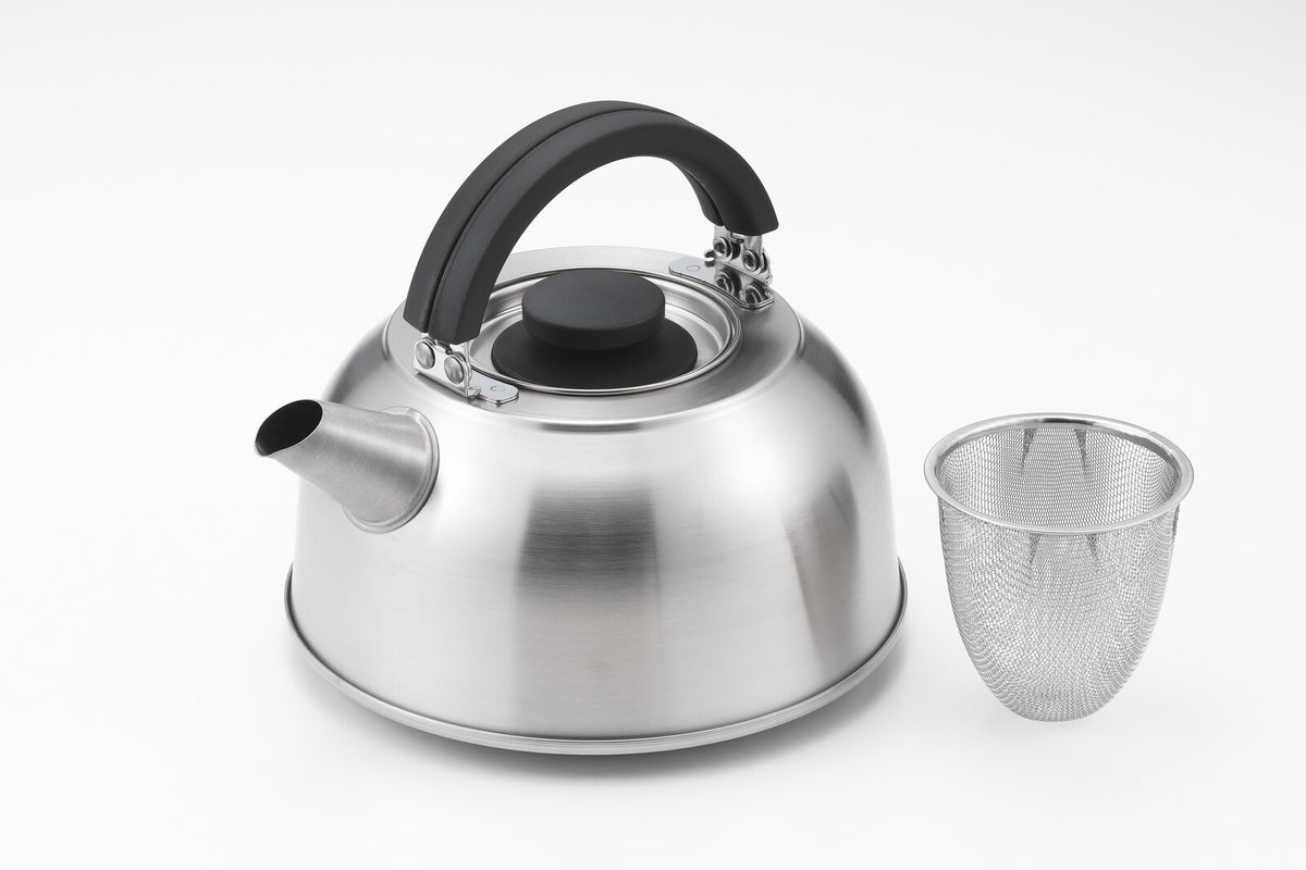 Yoshikawa FLAT Compact Kettle with Strainer 2.8L SJ3463