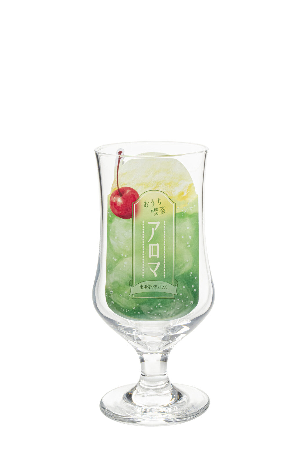 Toyo-Sasaki Glass Aroma Float Glass, Cream Soda 35002HS