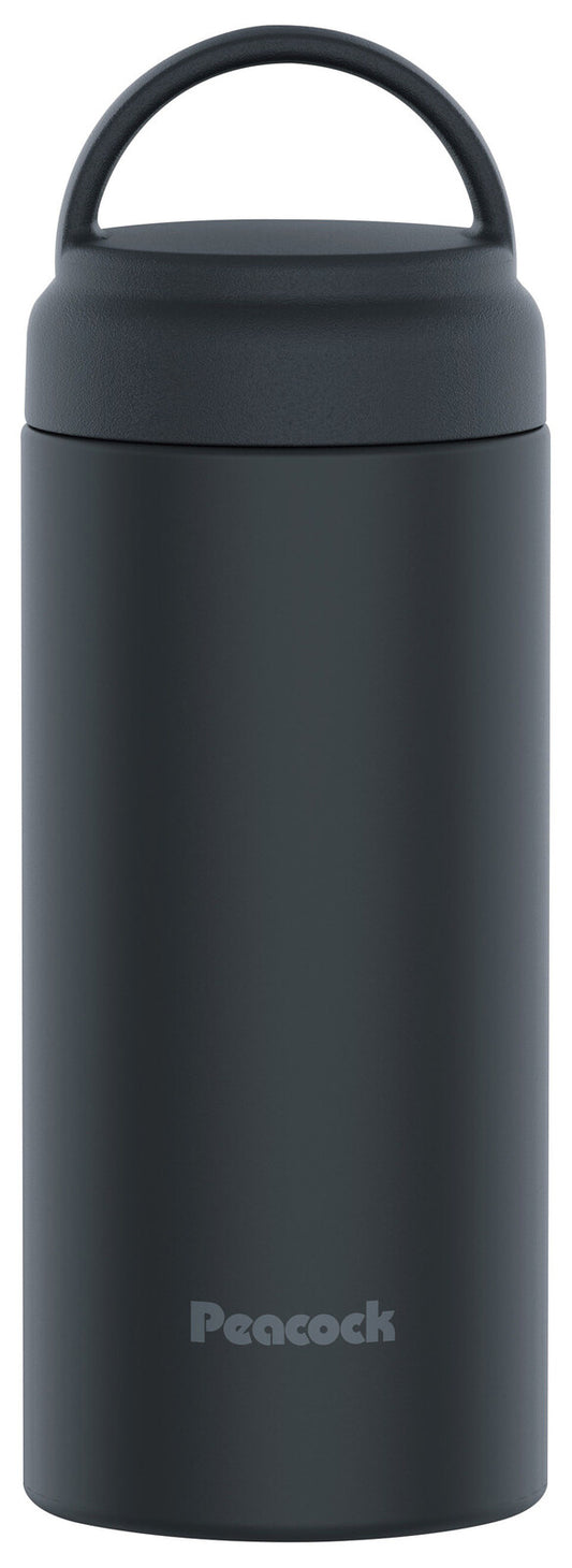 Peacock Stainless Mug Bottle 350ml Charcoal Gray AKZ-35