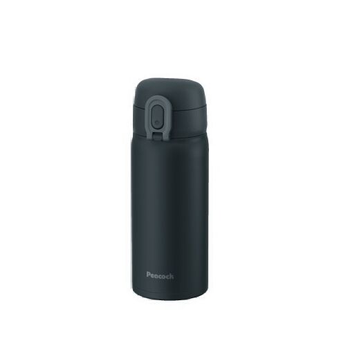 Peacock One-Touch Stainless Mug Charcoal Gray AKT-35