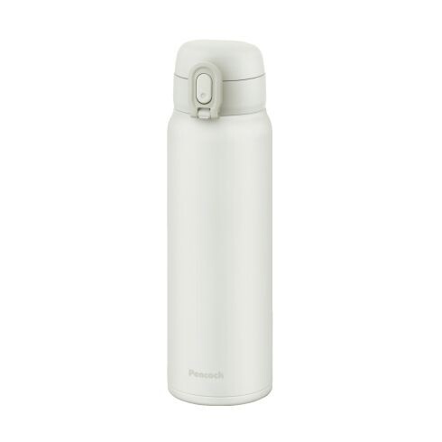 Peacock One-Touch Stainless Mug White AKT-60