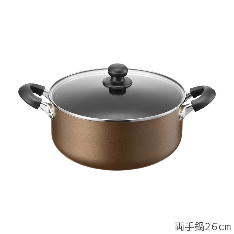 Wahei Freiz Nonstick Pot with Glass Lid 26cm RB-2504