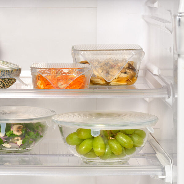 Wahei Freiz Round Silicone Stretch Lid L (3-Piece Set) RE-7360
