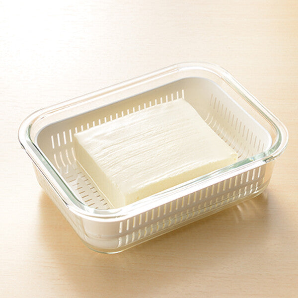 Wahei Freiz Heat-Resistant Glass Square Container Set M RE-7362
