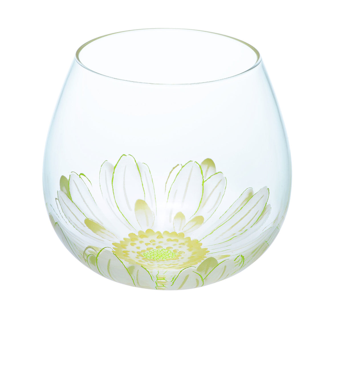 Toyo-Sasaki Glass Benedire Fleurir Wobble Glass