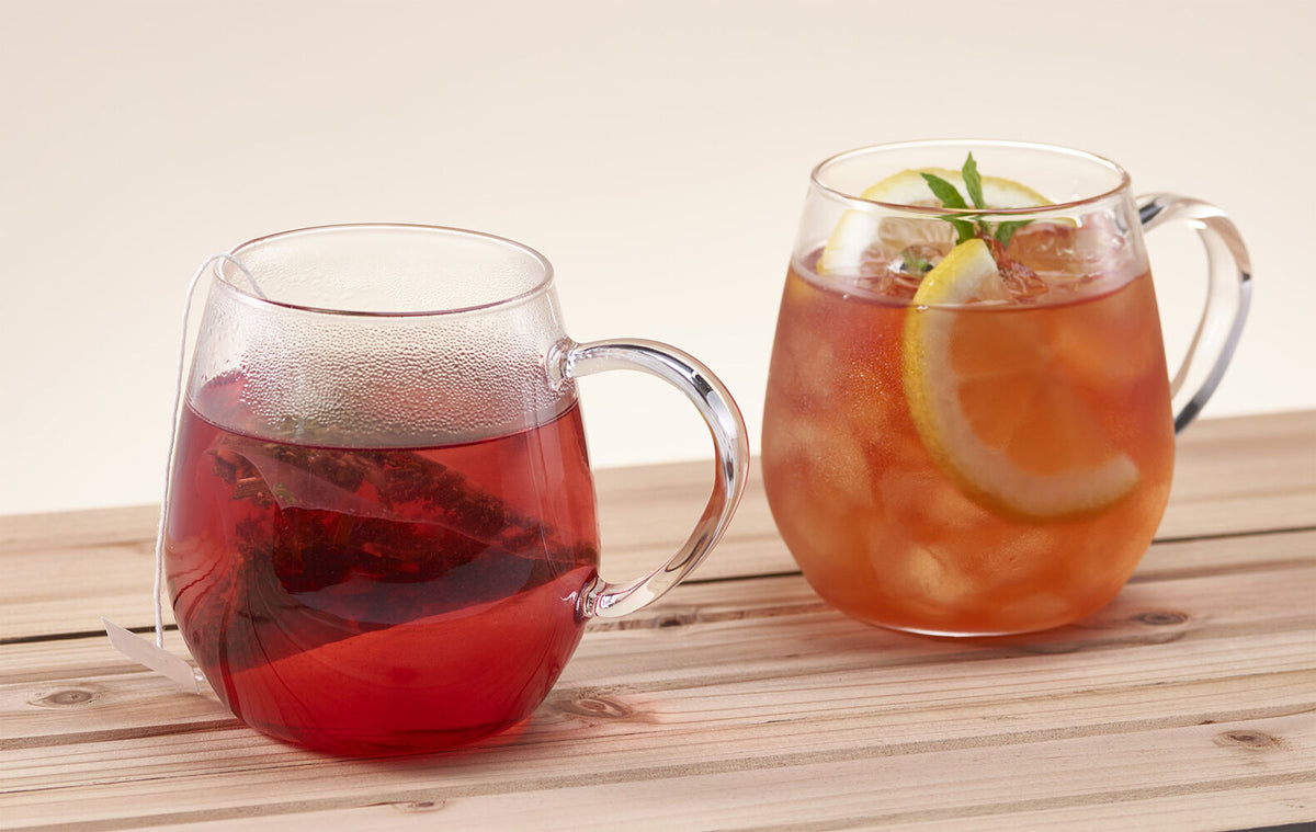 Hario Round Heat-Resistant Glass Mug Set of 2 RDM-1824