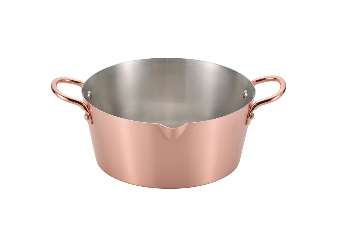 Wahei Freiz Chitose Copper Tamagoyaki Pan & Deep Fryer Pot 20cm CS-050
