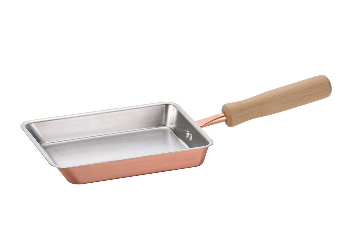 Wahei Freiz Chitose Copper Tamagoyaki Pan & Deep Fryer Pot 20cm CS-050