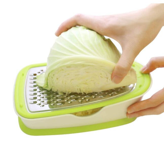 Nonoji Salad Grater Box Stainless Steel LBG-01GW