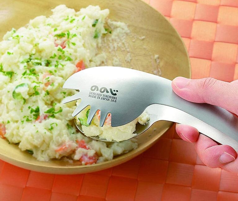 Nonoji Personal Mini Tongs Stainless Steel 17cm LTG-S05SA