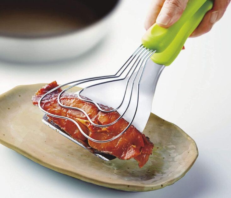 Nonoji Stainless Steel Fish Tongs PFT-01G