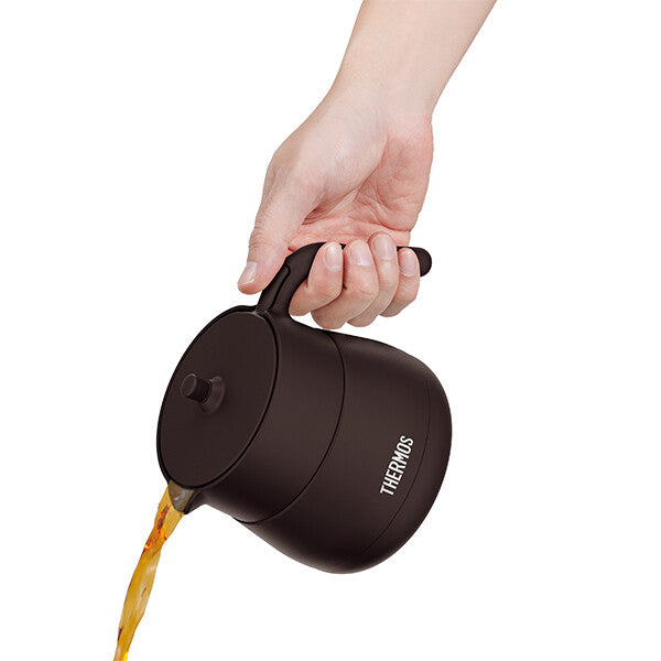 Thermos Vacuum Insulated Teapot 450ml Black TTE-450