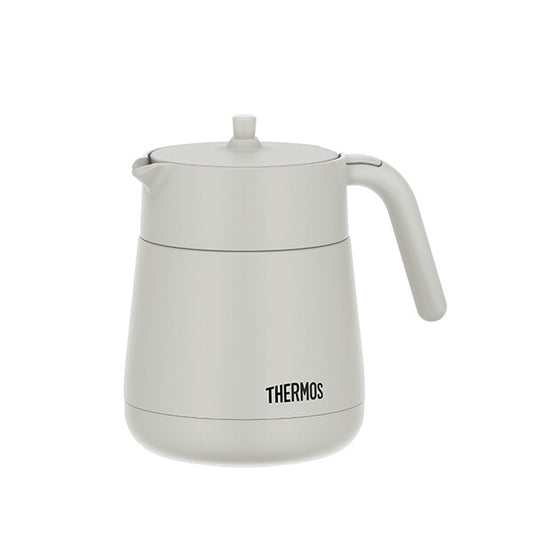 Thermos Vacuum Insulated Teapot 700ml Light Gray TTE-700