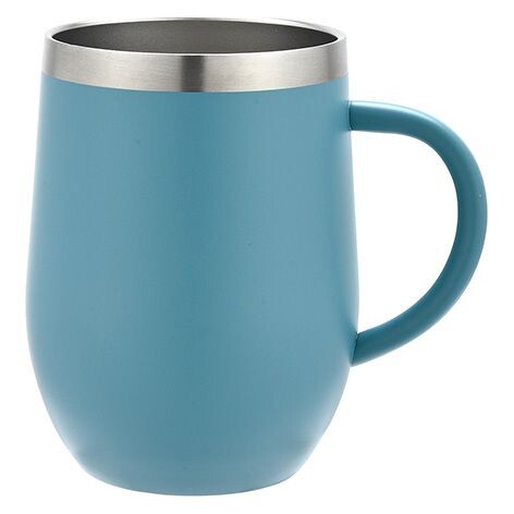 Living Sumu Stainless Vacuum Insulated Mug Cup 370ml Light Blue