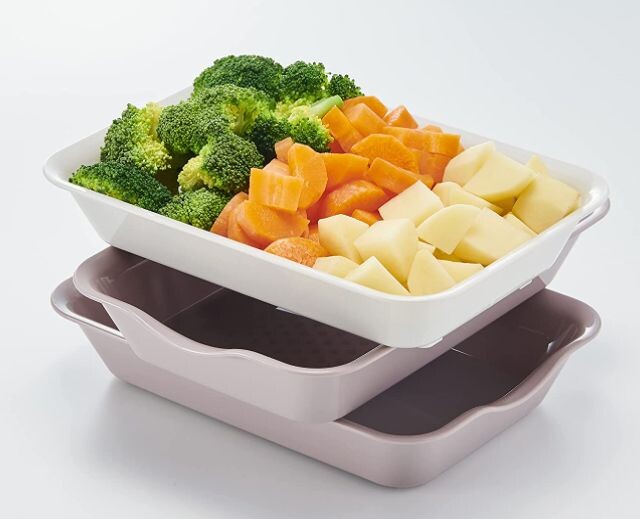 Ihara Kihan Tray & Colander Set Smoky Pink