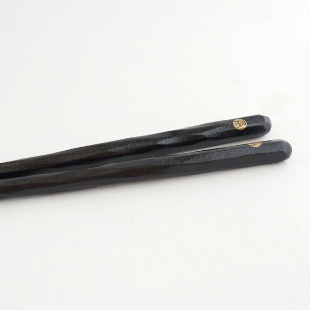 Hyozaemon Kezuri-Bashi Hand-Carved Manilkara Wood Chopsticks Large 23.5cm
