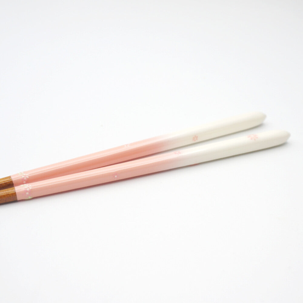 Hyozaemon Girls Chopsticks Sunday Outing Yellow Medium 21.5cm