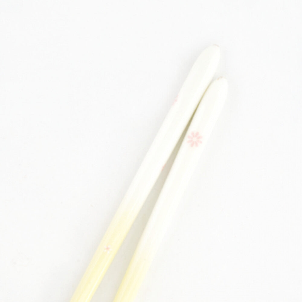 Hyozaemon Girls Chopsticks Sunday Outing Light Blue Large 23.5cm