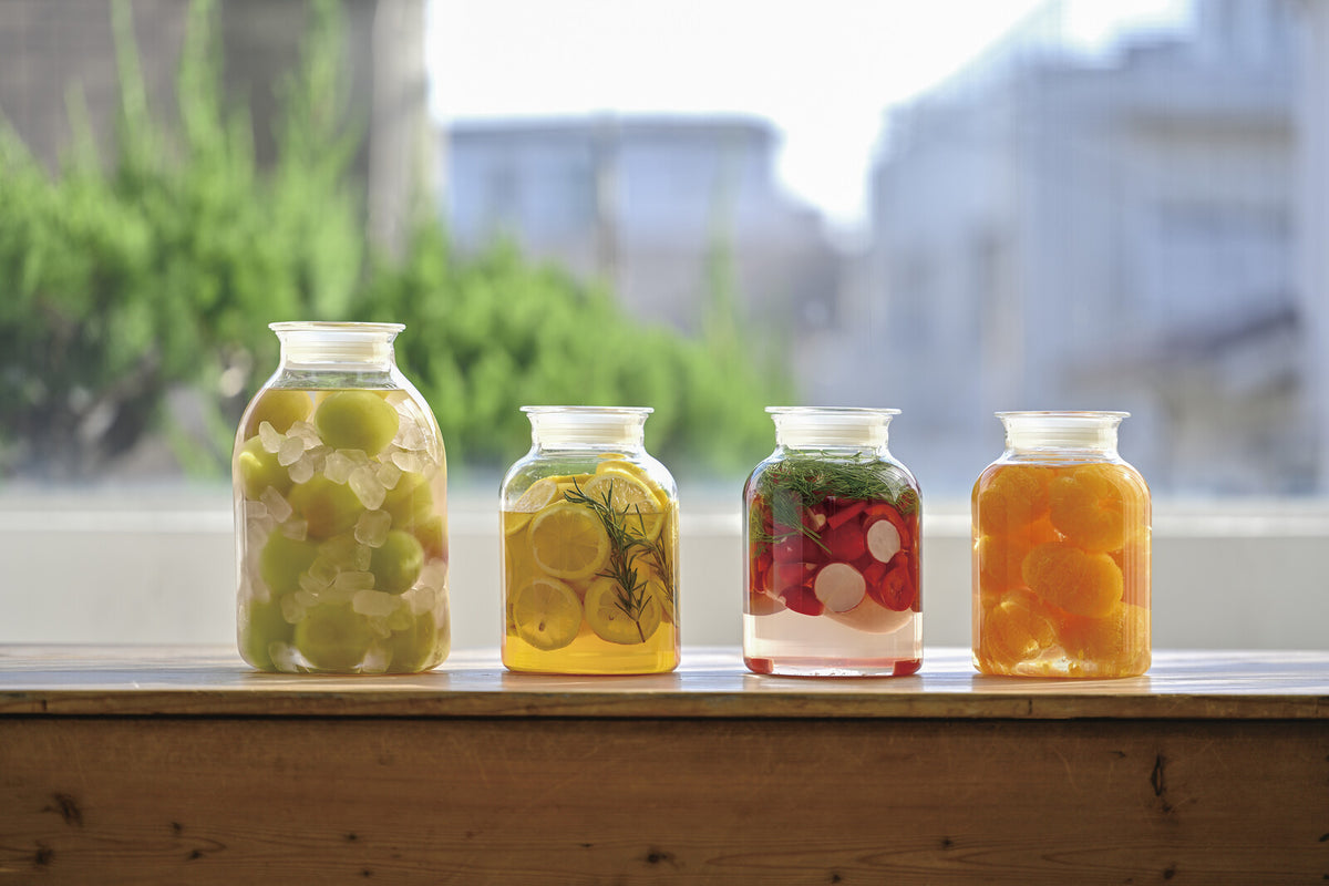 Hario Glass Handmade Storage Jar GHB-2000