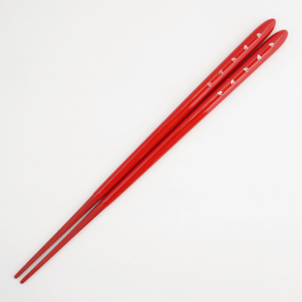 Hyozaemon Hoshi no Shizuku Chopsticks Red Medium 21.5cm