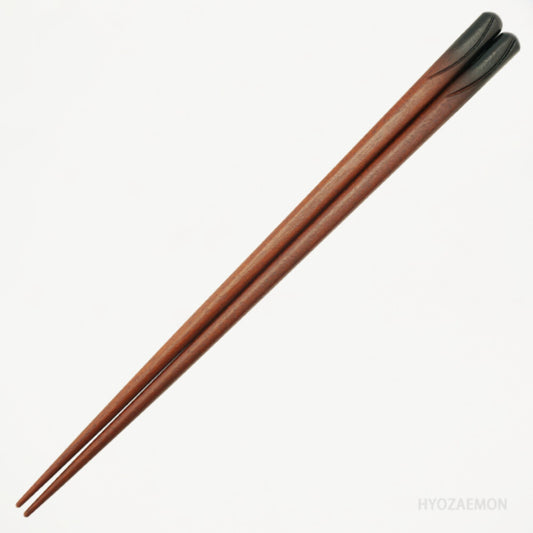 Hyozaemon Hobashira Dishwasher-Safe Chopsticks Black Large 23.5cm