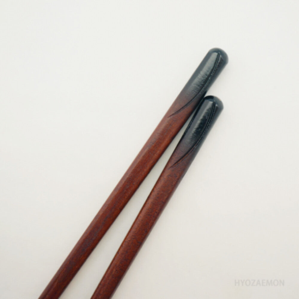 Hyozaemon Hobashira Dishwasher-Safe Chopsticks Red Medium 21.5cm