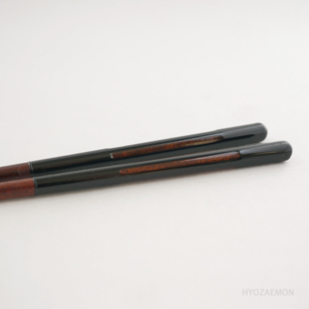 Hyozaemon Hori Yonjo Dishwasher-Safe Chopsticks Red Medium 21.5cm