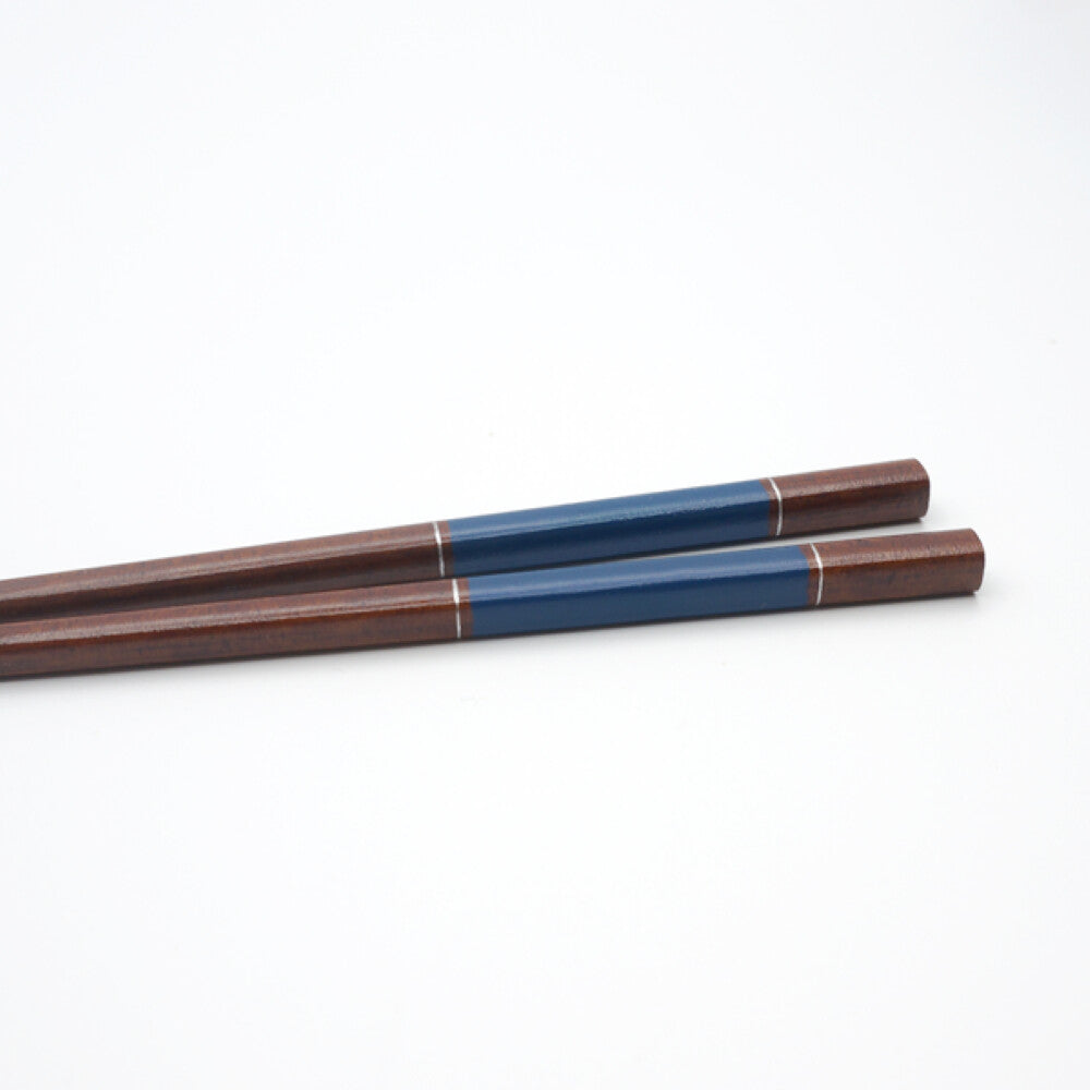 Hyozaemon Square-Tip Chopsticks Genji Red 21.5cm